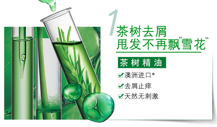 歐萊雅茶樹(shù)植萃去屑凈油洗發(fā)露