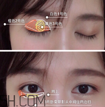 眼影可以畫臥蠶嗎？什么顏色的眼影適合畫臥蠶