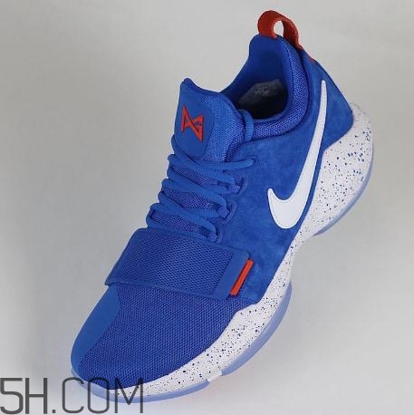 nike pg1 blue suede實(shí)物什么樣？
