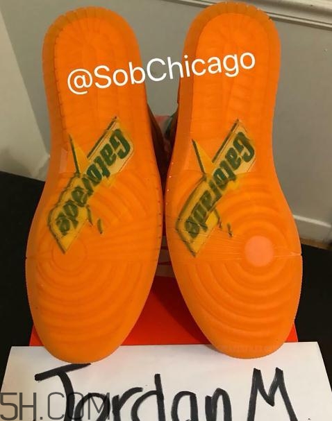 air jordan 1 gatorade佳得樂橙色版發(fā)售時間_多少錢？