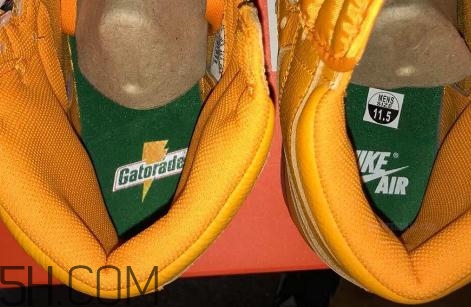 air jordan 1 gatorade佳得樂橙色版發(fā)售時間_多少錢？