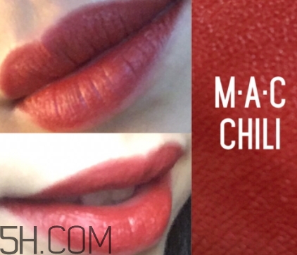kat von d chula和mac chili一樣嗎？試色對比