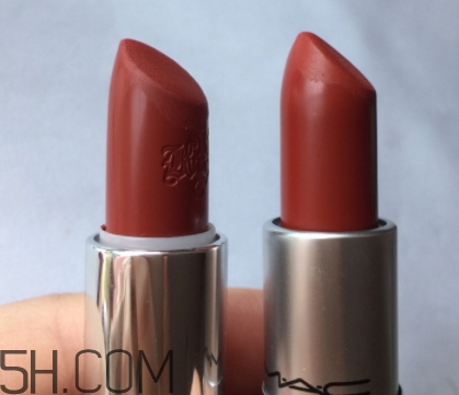 kat von d chula和mac chili一樣嗎？試色對比