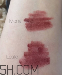 nars mona和leslie一樣嗎？nars mona和leslie試色對(duì)比