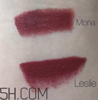 nars mona和leslie一樣嗎？nars mona和leslie試色對(duì)比