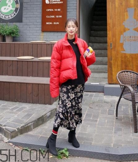 紅色棉襖怎么搭配？紅色棉服搭配圖片