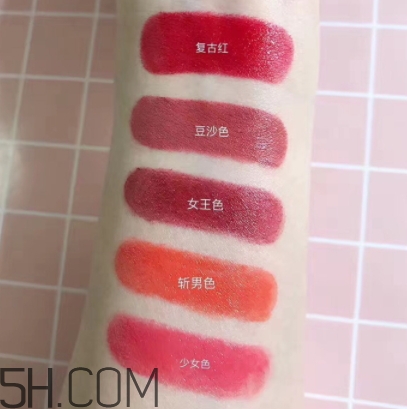 yumyum口紅多少錢？yumyum口紅色號試色