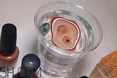 水染美甲用的什么指甲油？2018秋冬美甲最新款圖片