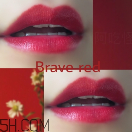 mac brave red是什么紅？mac brave red試色