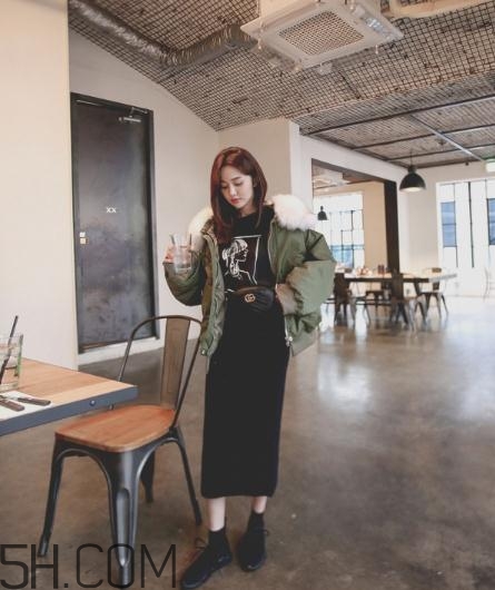 棉服搭配長裙好看嗎？棉襖搭配長裙圖片