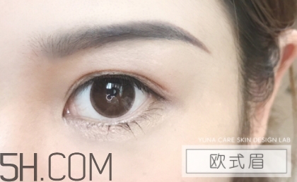 2018流行什么眉型？2018流行眉毛圖片