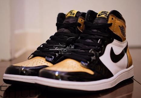 air jordan 1 gold toe黑金腳趾發(fā)售時間_多少錢？