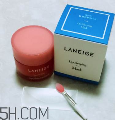 蘭芝夜間唇膜多久用一次？使用頻率