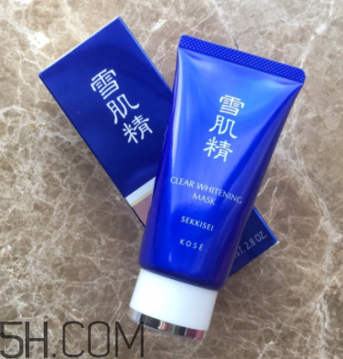 雪肌精美白黑面膜是撕拉面膜嗎？適合什么膚質(zhì)？