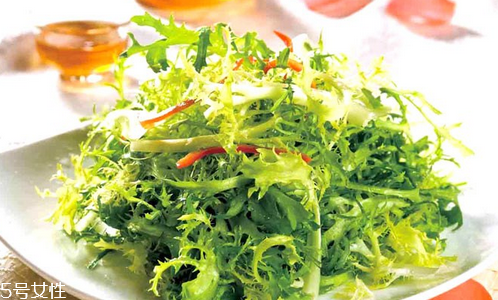涼拌苦菊怎么做不苦？涼拌苦菊可以減肥排毒