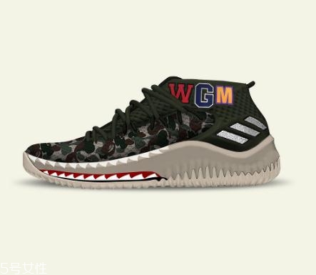 bape與adidas dame 4聯(lián)名有哪幾款_多少錢(qián)？