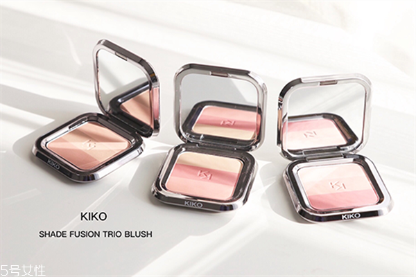 kiko三色腮紅好用嗎？kiko是阿瑪尼走秀的御用彩妝