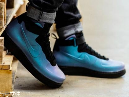 nike air force 1 foamposite噴泡af1上腳效果怎么樣？