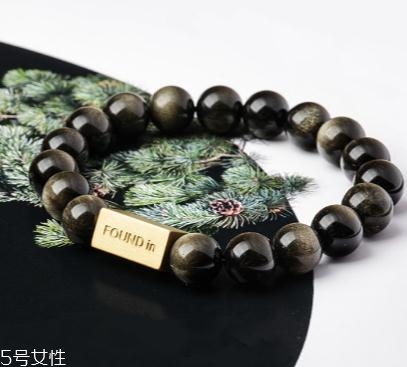 金曜石手鏈戴哪只手？金曜石手鏈這樣戴