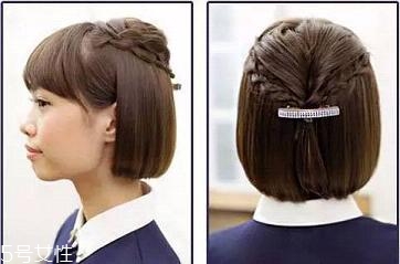 短發(fā)怎么做新娘造型？編發(fā)好看又簡(jiǎn)單