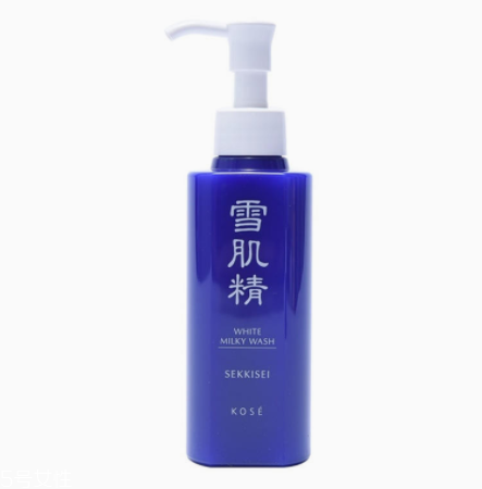 雪肌精洗顏乳適合什么膚質(zhì)？宜油性皮膚