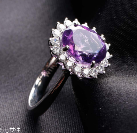 紫水晶戒指寓意是什么？象征愛情帶來(lái)好運(yùn)