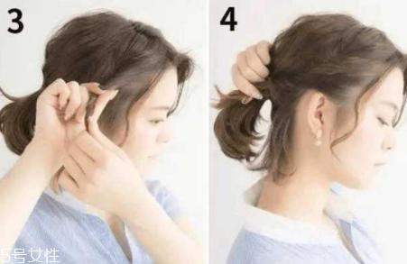 頭發(fā)短怎么扎好看？6個步驟讓短發(fā)有型又可愛