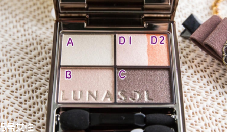 lunasol日月晶彩怎么畫眼影？簡單打造橙色無辜妝