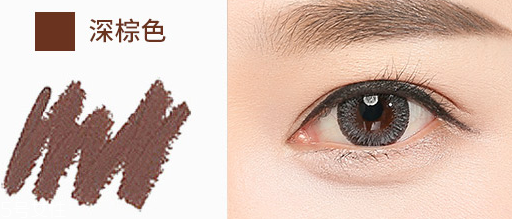 黃皮適合什么顏色的眉筆？和發(fā)色一個色系