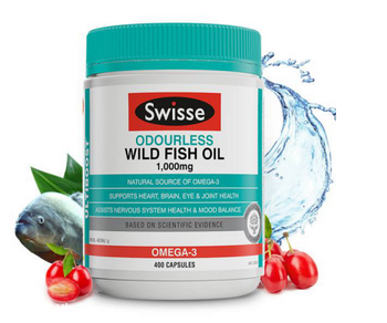 swisse魚油一天吃幾粒？一天一到兩粒