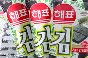 海牌海苔多少錢？韓國海牌海苔好吃嗎？