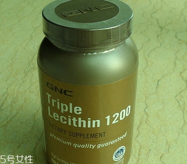 gnc卵磷脂一天吃幾粒？
