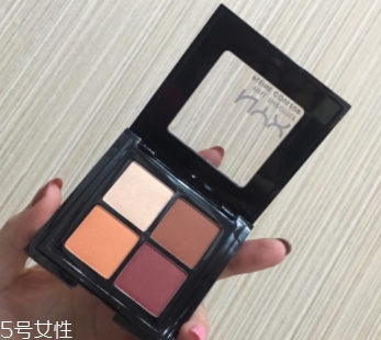 nyx南瓜色眼影怎么用？nyx南瓜盤畫法