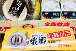 全家椰子凍多少錢一個(gè)？全家網(wǎng)紅椰子凍哪里買