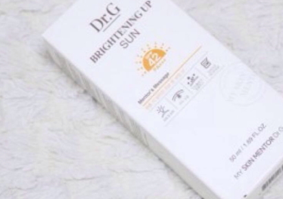 DR G防曬霜怎么樣？dr g防曬霜油不油