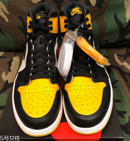 aj1黑黃腳趾會發(fā)售嗎？aj1黑黃腳趾實物曝光