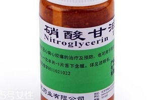 硝酸甘油能降心率嗎？心率高吃硝酸甘油可以嗎？