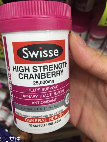 蔓越莓膠囊有雌激素嗎？