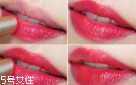 櫻桃粉口紅是什么顏色？櫻桃粉口紅試色圖片