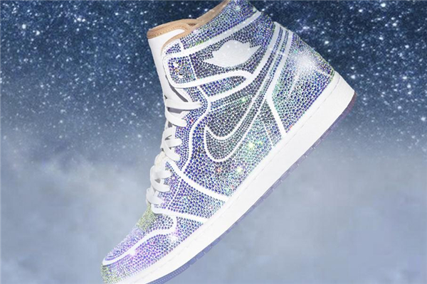 aj1 northern light北極光在哪買(mǎi) 定制全水晶鞋身