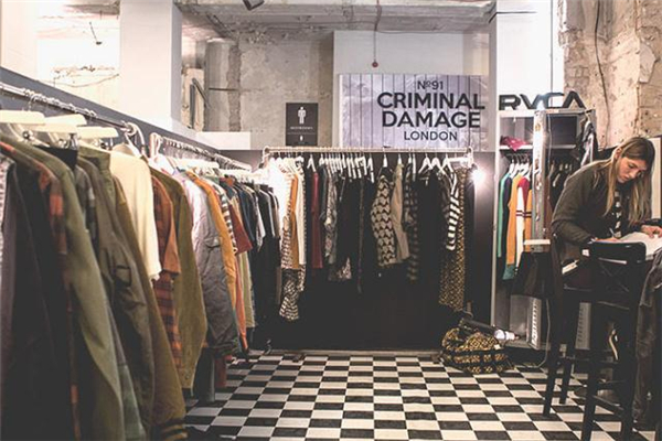 criminal damage價(jià)位 英國街頭潮牌